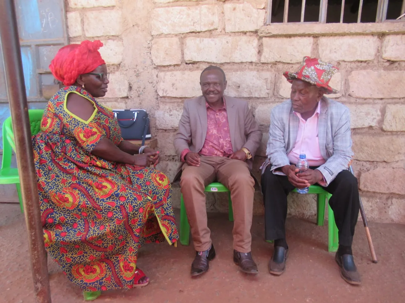 A shared moment across generations of the Ndalani school family.
